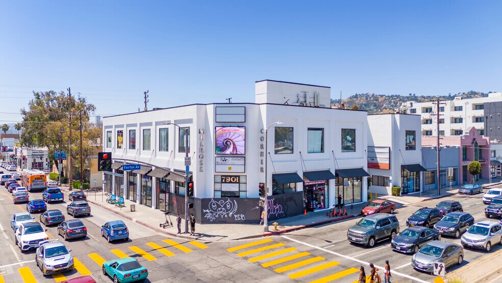 7901-7911 Melrose Ave, Los Angeles, CA à louer - Photo du bâtiment - Image 1 de 14