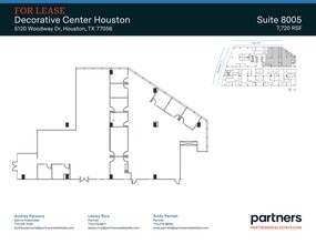 5120 Woodway Dr, Houston, TX for lease Site Plan- Image 1 of 1