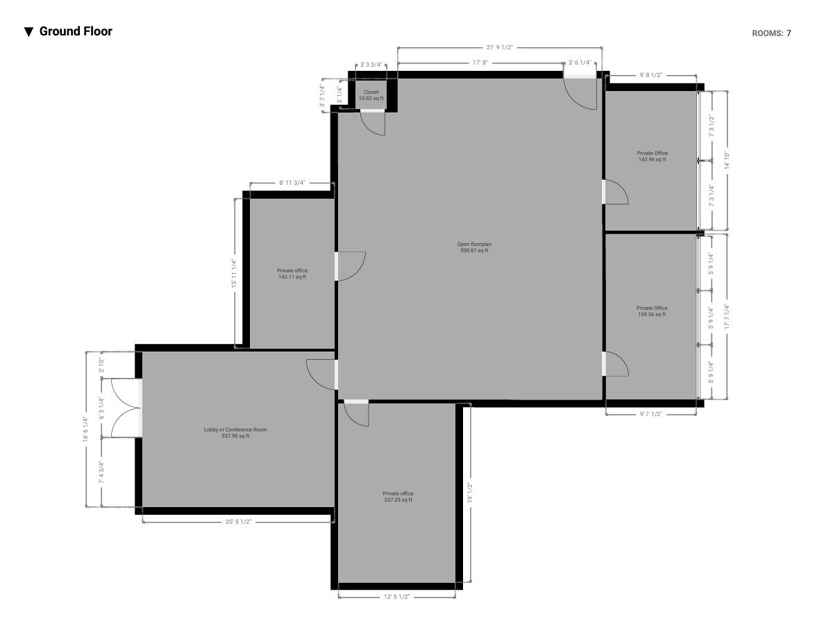 6825 Manhattan Blvd, Fort Worth, TX for lease Floor Plan- Image 1 of 6