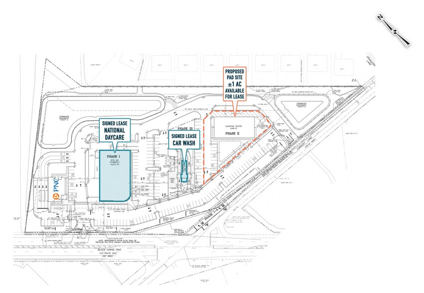 1424-1434 S Black Horse Pike, Williamstown, NJ à louer - Plan de site - Image 2 de 3