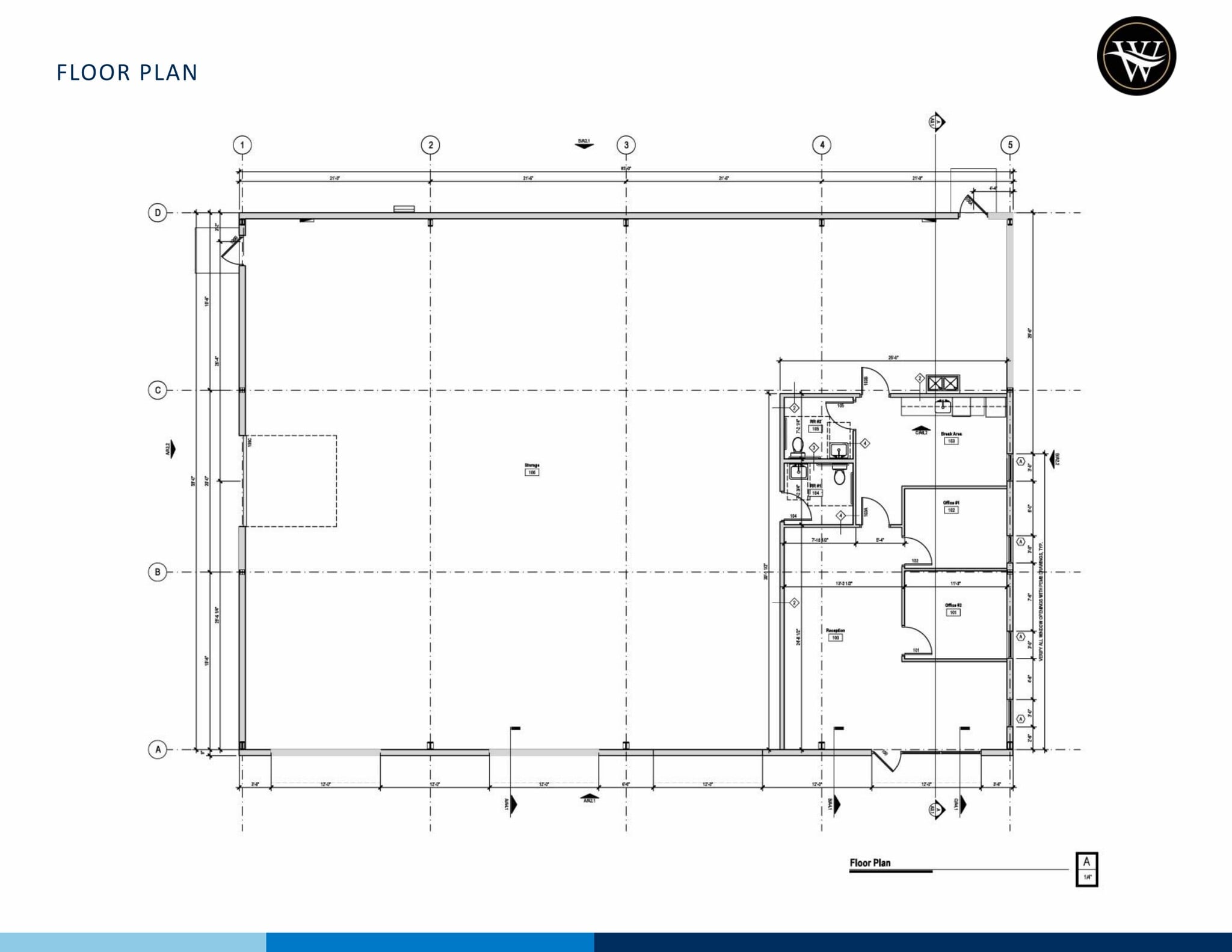 2724 Castle Hayne Rd, Wilmington, NC à louer Plan d’étage- Image 1 de 5