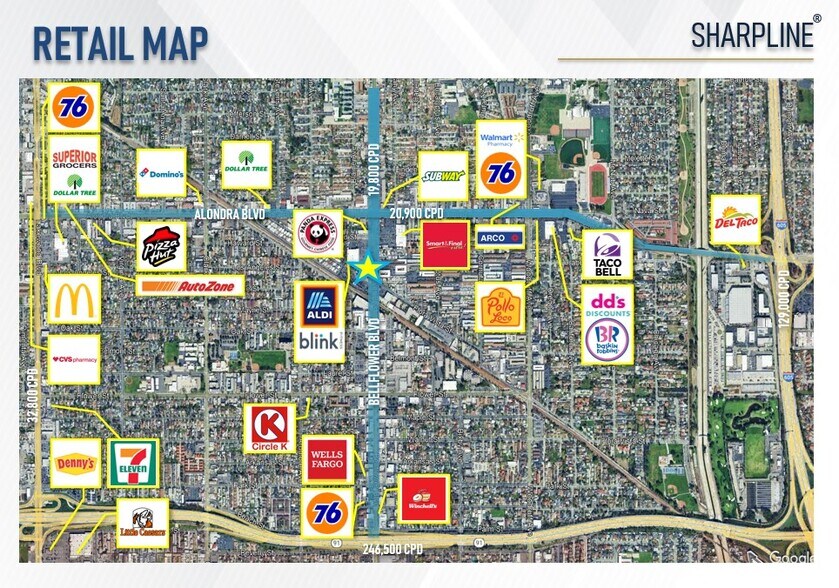 16211 Bellflower Blvd, Bellflower, CA à vendre - Photo du bâtiment - Image 3 de 3