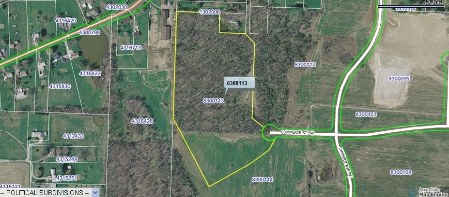 00 Faircrest St SW, Canton, OH à vendre - Plan cadastral - Image 3 de 3