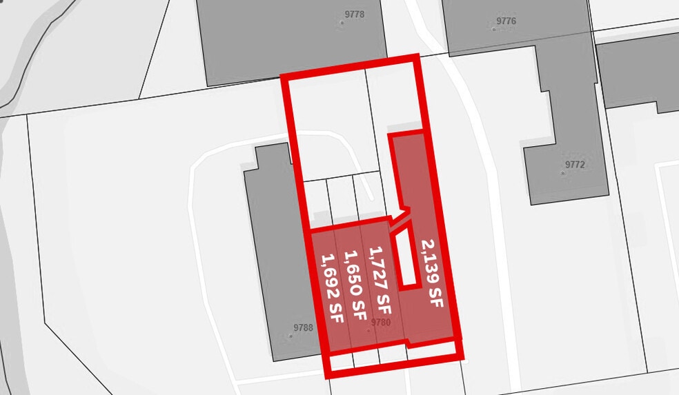 9780-9786 Fairfax Blvd, Fairfax, VA à vendre - Photo du bâtiment - Image 3 de 5