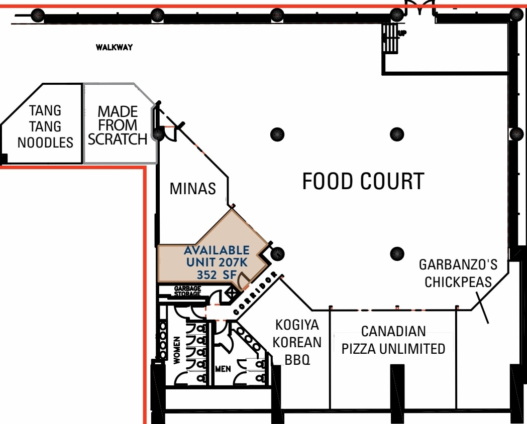 401 9th Ave SW, Calgary, AB for lease Floor Plan- Image 1 of 2