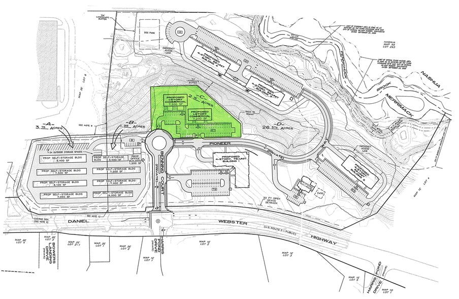 0 Pioneer Way, Merrimack, NH à vendre - Plan de site - Image 2 de 6