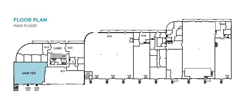 11780 Hammersmith Way, Richmond, BC for lease Floor Plan- Image 1 of 1