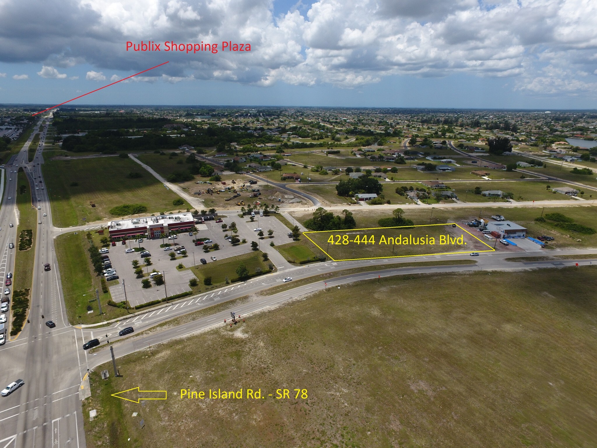 428 Andalusia Blvd, Cape Coral, FL à vendre Aérien- Image 1 de 10