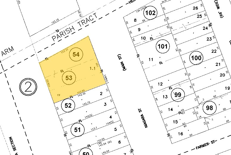 2078 Niagara St, Buffalo, NY à vendre - Plan cadastral - Image 2 de 5