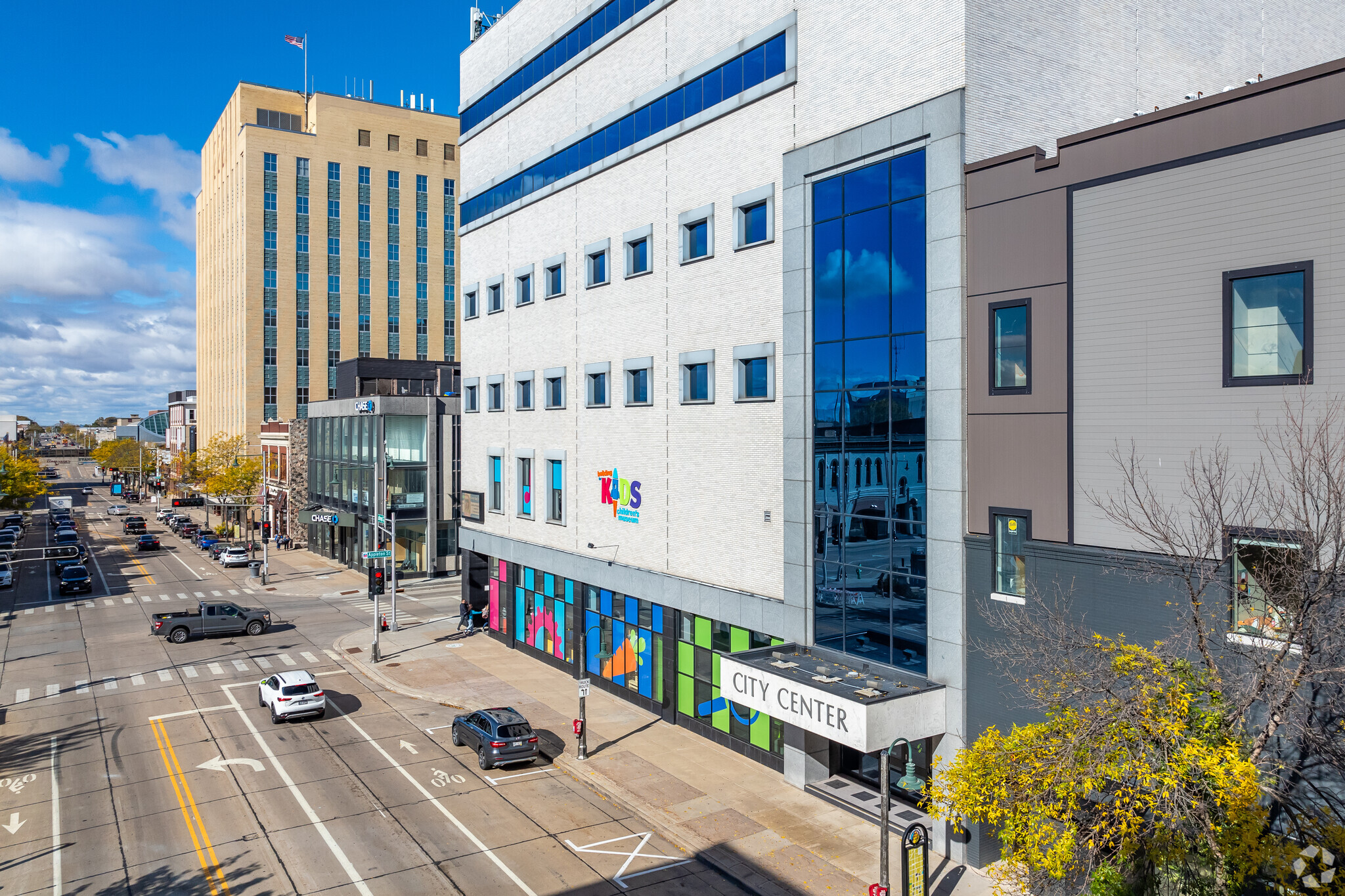 100 W College Ave, Appleton, WI for lease Building Photo- Image 1 of 11