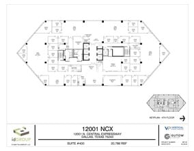 12001 N Central Expy, Dallas, TX à louer Plan d’étage- Image 1 de 1