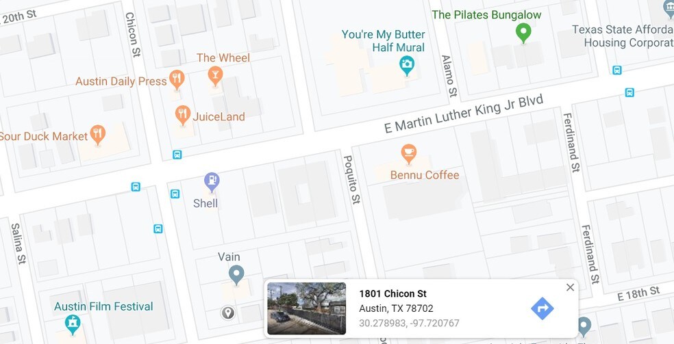 1801 Chicon St, Austin, TX à louer - Photo du bâtiment - Image 3 de 7