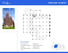 680 N Lake Shore Dr, Chicago, IL à louer Plan d  tage- Image 1 de 1