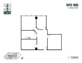 12221 Merit Dr, Dallas, TX à louer Plan d’étage- Image 1 de 1
