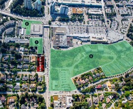 693 Duchess Av, West Vancouver, BC - AERIAL  map view