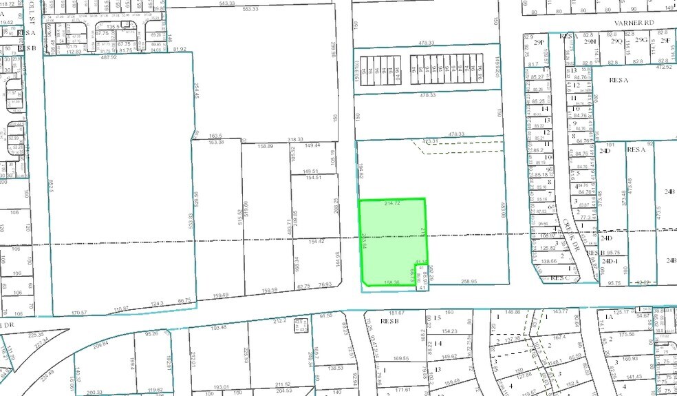 8760 Long Point Rd, Houston, TX for lease - Plat Map - Image 3 of 3