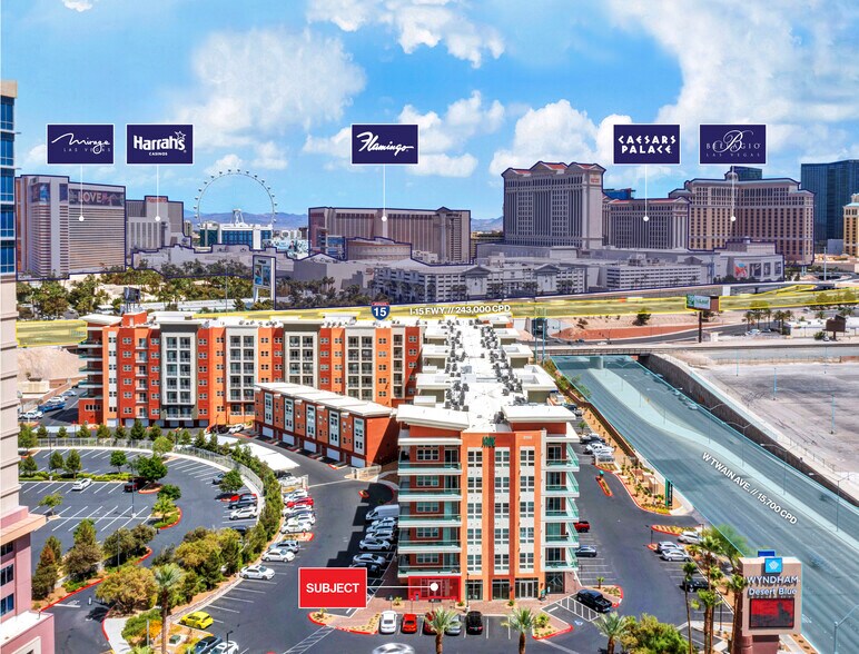 3150 W Twain Ave, Las Vegas, NV à louer - Photo du bâtiment - Image 1 de 5