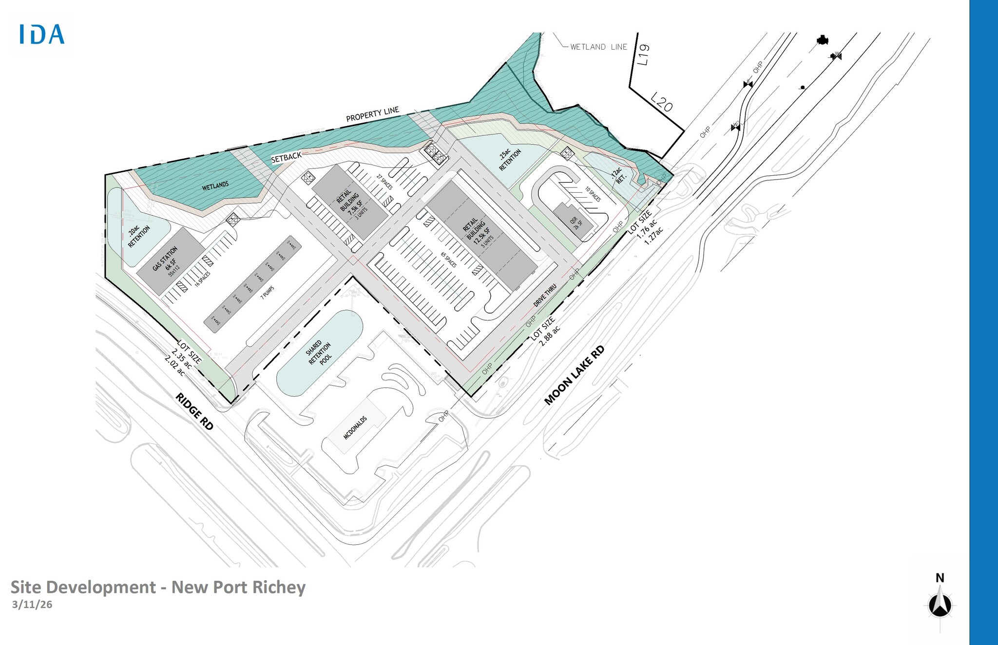 11367 Ridge Rd, New Port Richey, FL for lease Site Plan- Image 1 of 2