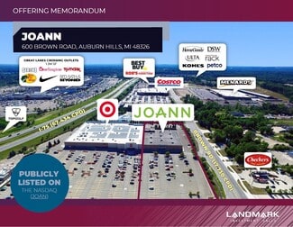 Plus de détails pour 600 Brown Rd, Auburn Hills, MI - Commerce de détail à louer