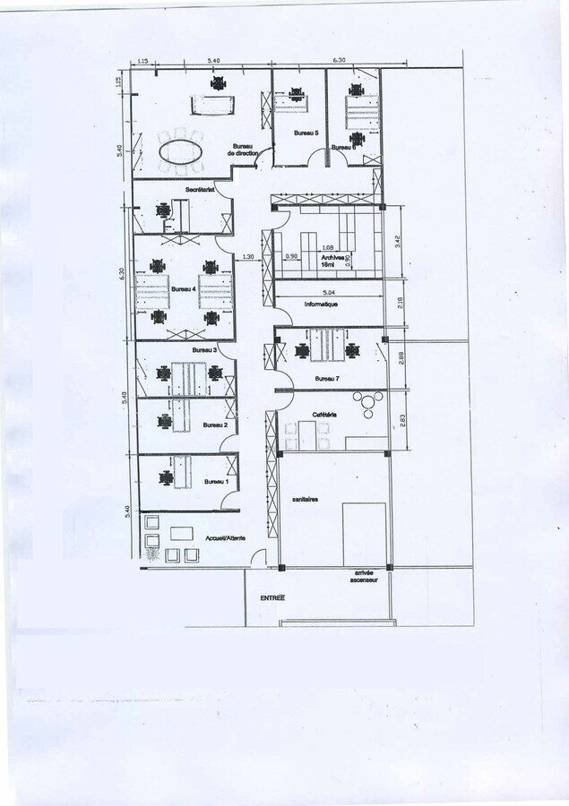 29 RUE ECOLE NORMALE, Bordeaux, GIR 33200 - Unit 190 -  - Floor Plan - Image 1 of 5
