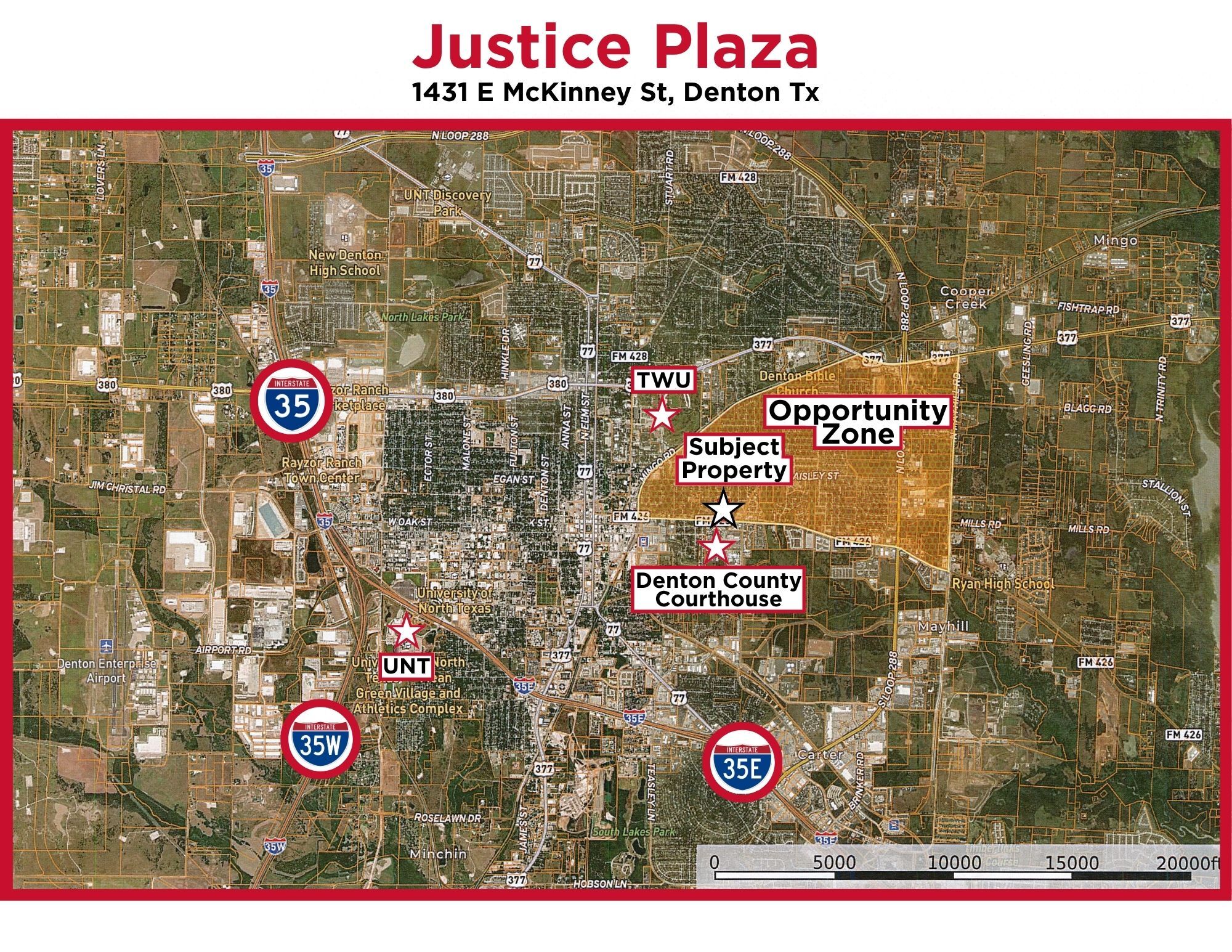 1437 E McKinney St, Denton, TX à vendre Photo du bâtiment- Image 1 de 50