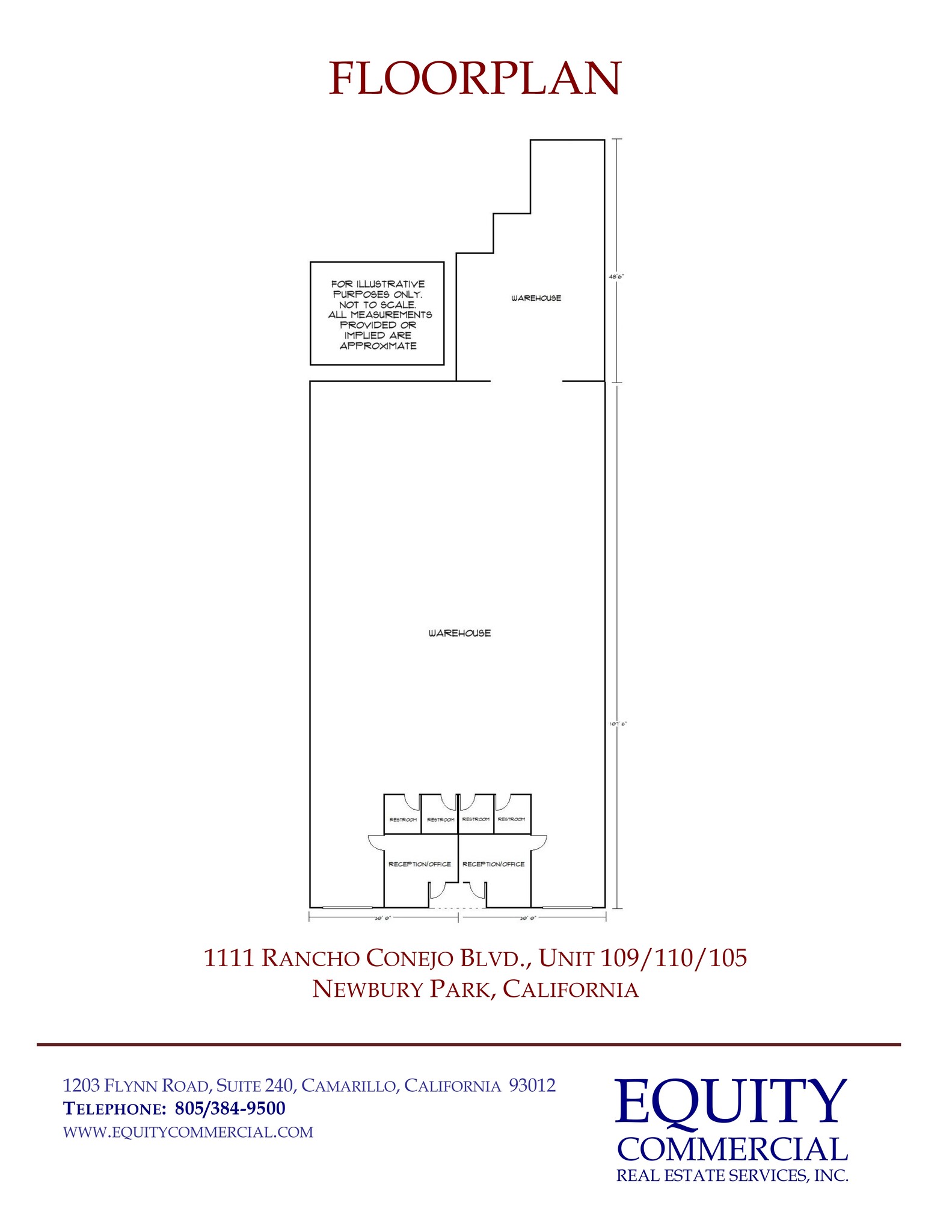 1111 Rancho Conejo Blvd, Newbury Park, CA à louer Plan de site- Image 1 de 4