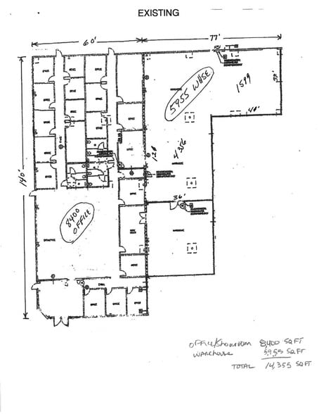 130 Oak Park Dr, Mooresville, NC for lease - Floor Plan - Image 3 of 9