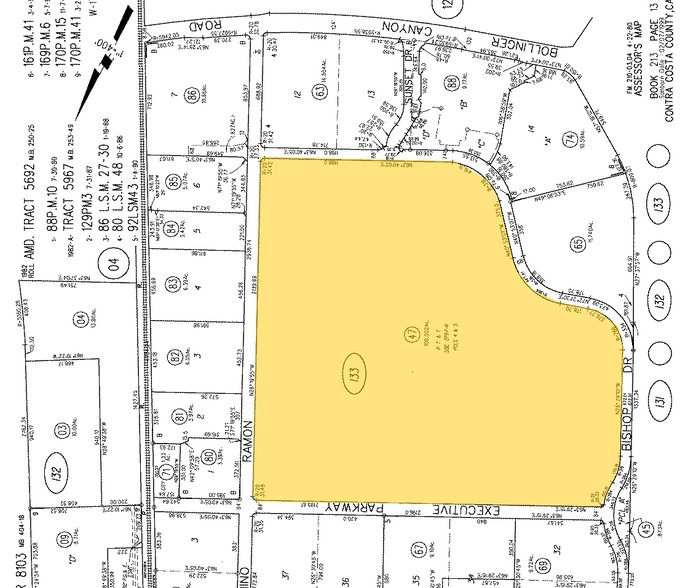 Lakeside-5001 Executive Pky, San Ramon, CA for lease - Plat Map - Image 2 of 18