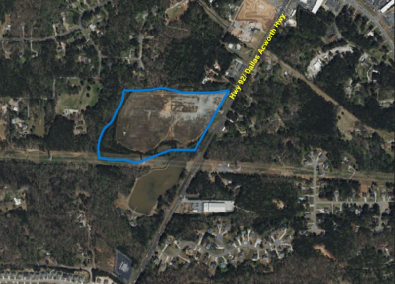 8341 Dallas Acworth Hwy, Dallas, GA for sale - Aerial - Image 1 of 4