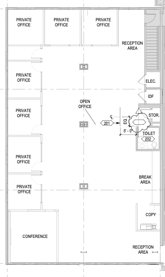 631 Wilshire Blvd, Santa Monica, CA à louer Plan d’étage- Image 1 de 1