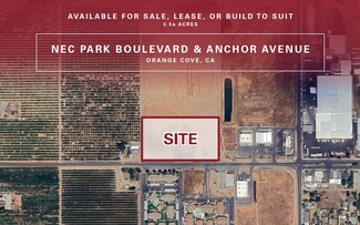 Plus de détails pour NEC Park Blvd, Orange Cove, CA - Terrain à vendre