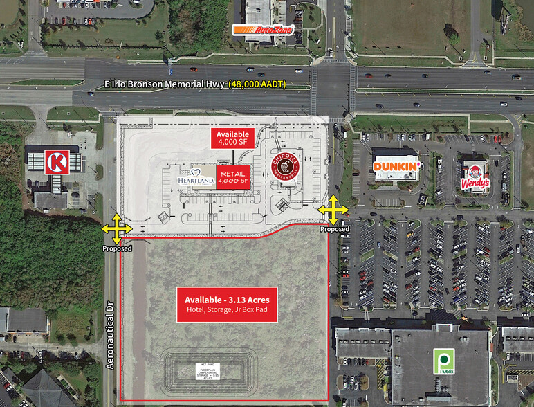 SEC Hwy 192, Kissimmee, FL à vendre - Plan de site - Image 1 de 1