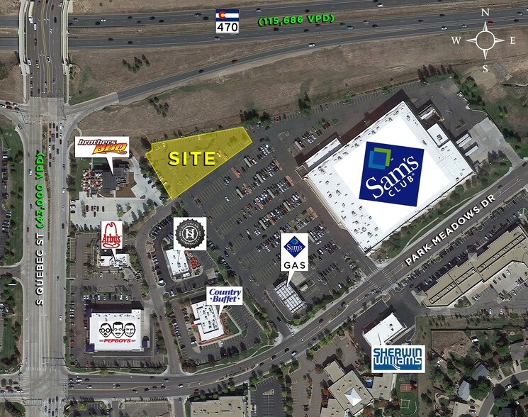 7817 Park Meadows Dr, Lone Tree, CO à louer - Photo principale - Image 1 de 2