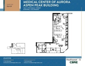 1411 S Potomac St, Aurora, CO for lease Floor Plan- Image 1 of 1