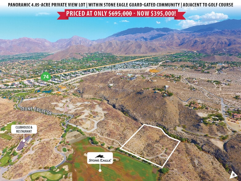 042 Stone Eagle Drive, Palm Desert, CA à vendre - Aérien - Image 1 de 10