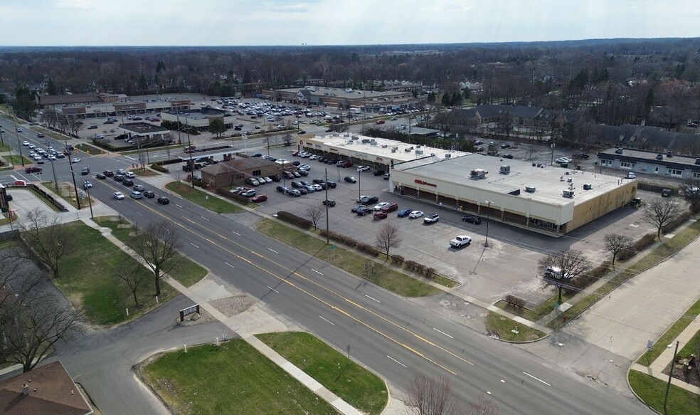1368-1498 S Sheldon Rd, Plymouth, MI for lease - Aerial - Image 2 of 6