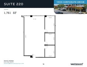 1333 Corporate Dr, Irving, TX for lease Floor Plan- Image 1 of 1