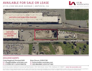 Plus de détails pour 2110-2300 Wilbur Ln, Antioch, CA - Terrain à vendre