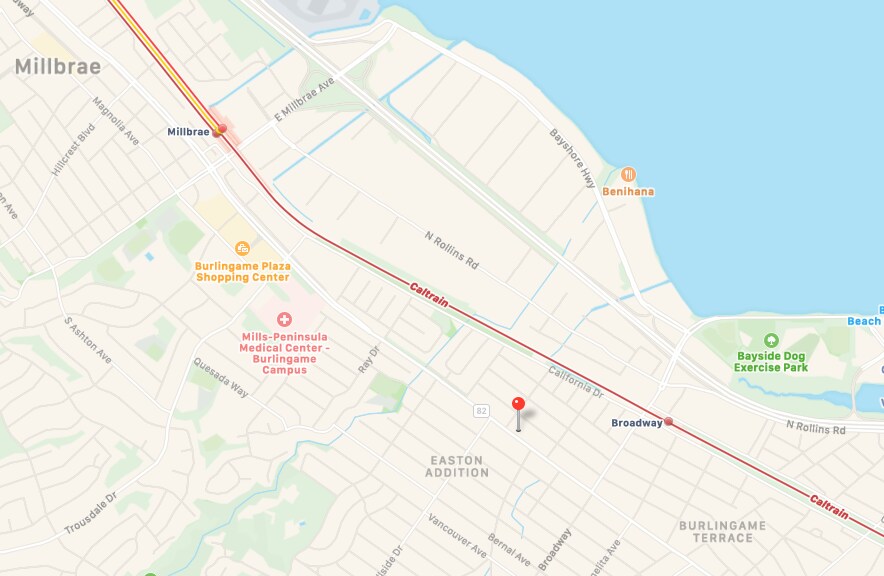 1346 El Camino Real, Burlingame, CA à vendre - Photo du bâtiment - Image 3 de 4