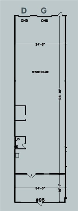 8601 Glenlyon Pky, Burnaby, BC for lease Floor Plan- Image 1 of 6