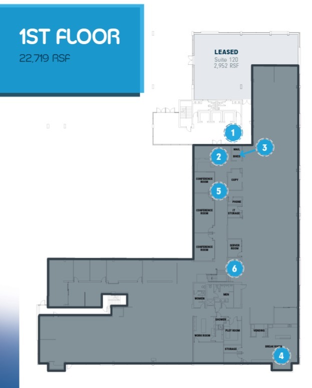 420 E South Temple, Salt Lake City, UT à louer Plan d  tage- Image 1 de 6