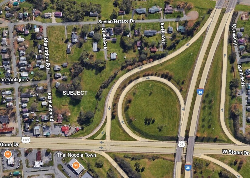 724-1611 Plantation Rd, Kingsport, TN for sale - Aerial - Image 2 of 11