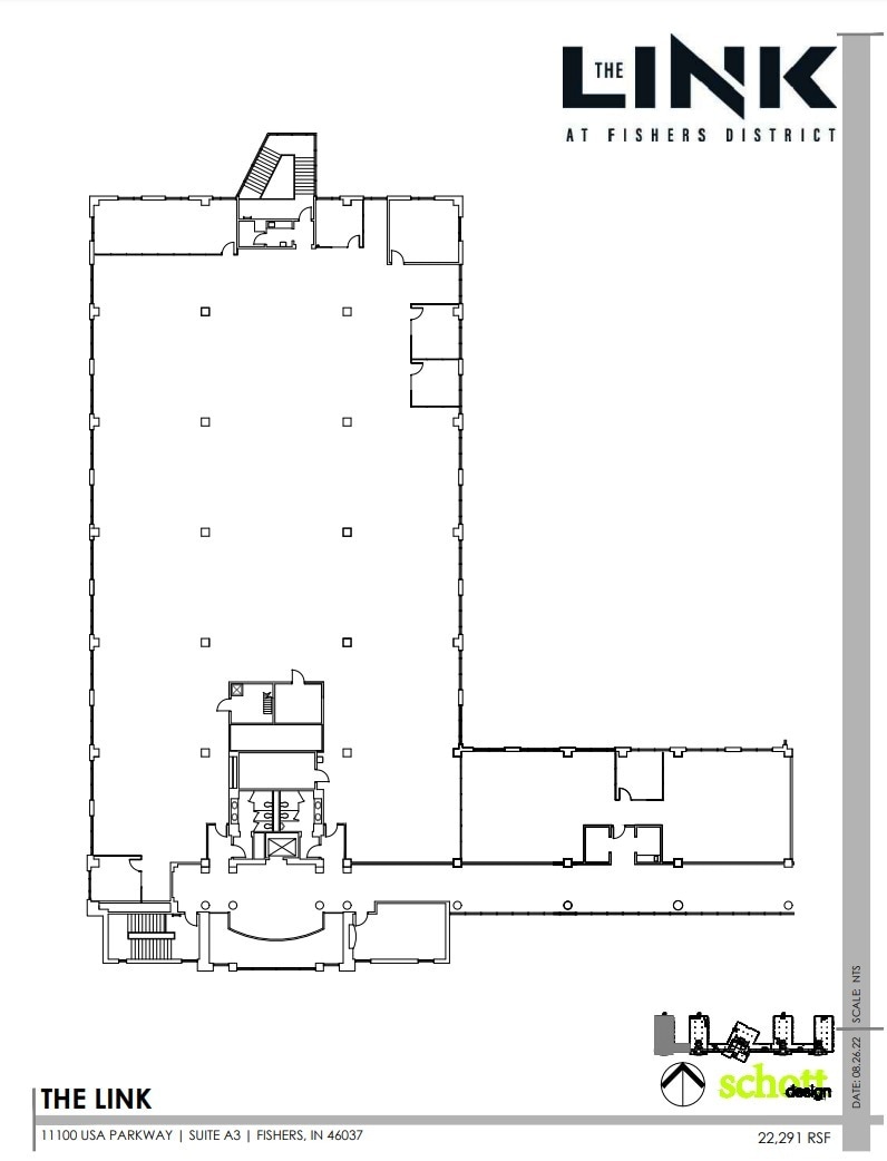 11100 USA Pky, Fishers, IN à louer Plan d’étage- Image 1 de 1