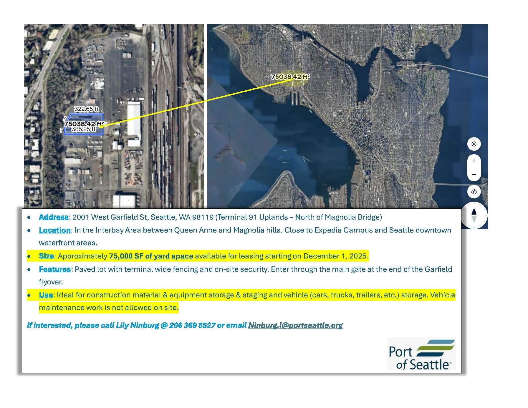 2001 W Garfield St, Seattle, WA à louer Photo du bâtiment- Image 1 de 3