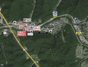 406 Smoot Ave, Danville, WV - AÉRIEN  Vue de la carte