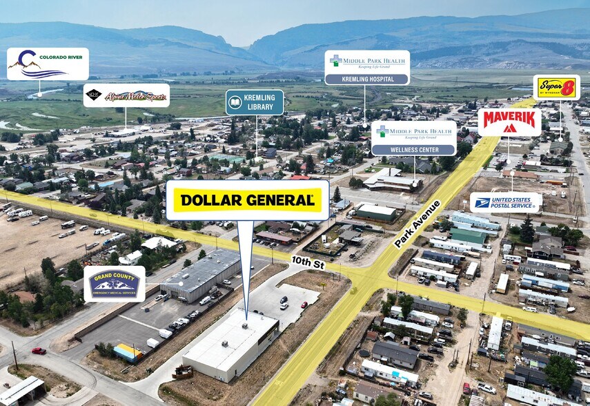 1002 Park Ave, Kremmling, CO à vendre - Photo du bâtiment - Image 3 de 7