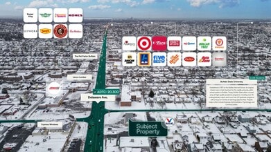 3480 Delaware Ave, Buffalo, NY - AÉRIEN  Vue de la carte - Image1