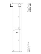 1747-1757 Sunrise Hwy, Bay Shore, NY for lease Floor Plan- Image 2 of 4