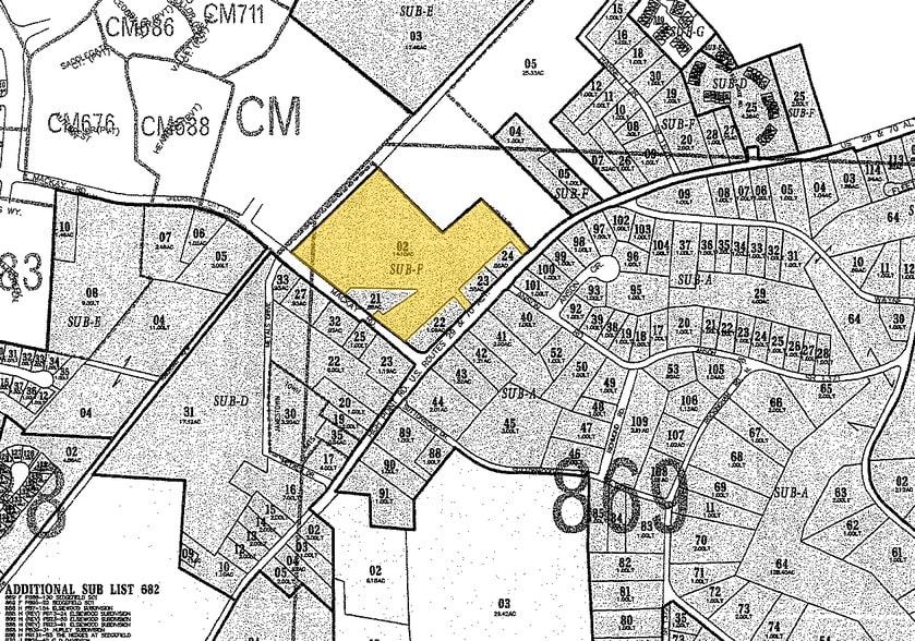 5710 Gate City Blvd, Greensboro, NC for lease - Plat Map - Image 2 of 12