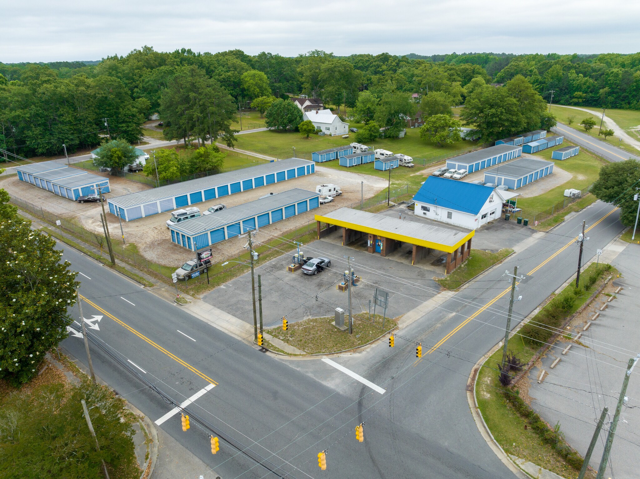 406 E Hamlet Ave, Hamlet, NC à vendre Aérien- Image 1 de 8